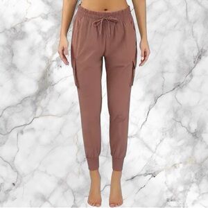 NWT 90 Degree by Reflex Woven Cargo Joggers Size M